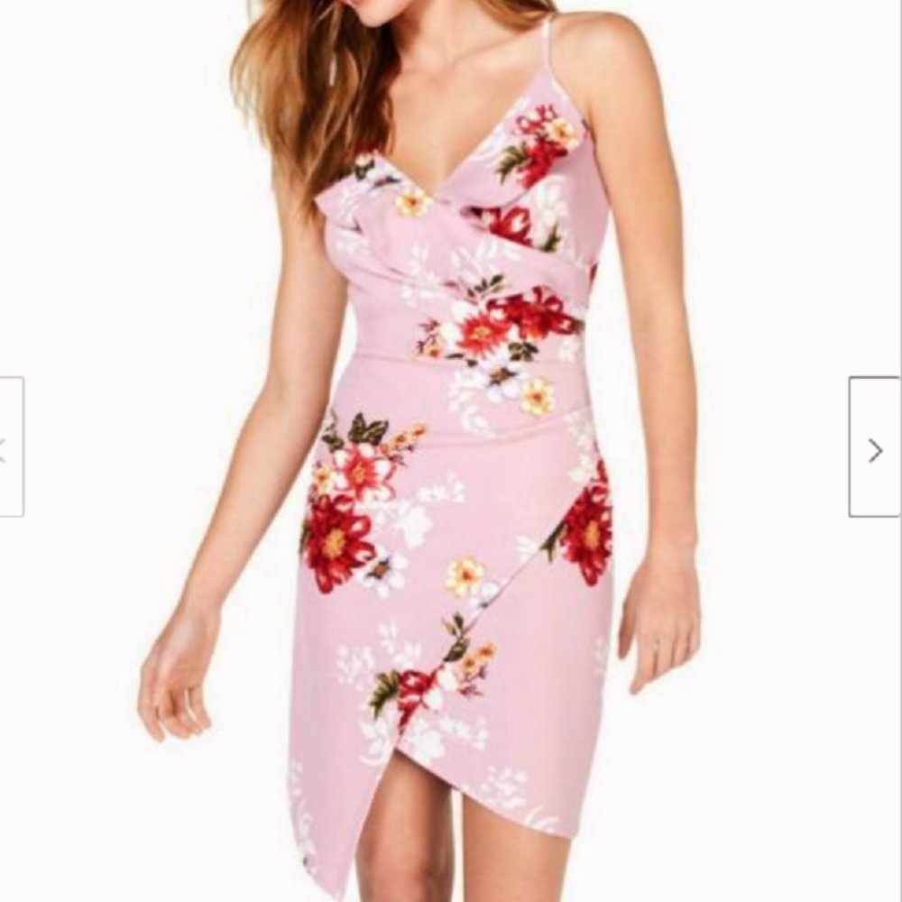NWT Crave Fame Lilac/Pink Floral Dress SZ-L